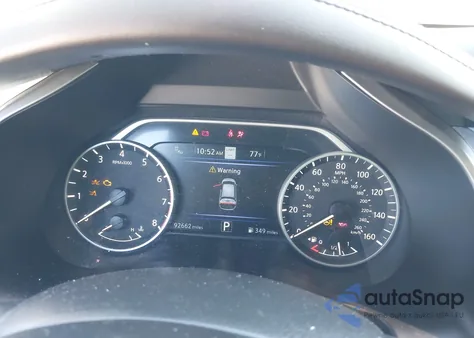 2021 Nissan Murano Platinum Fwd from USA, damaged, VIN 5N1AZ2DJXMC107937